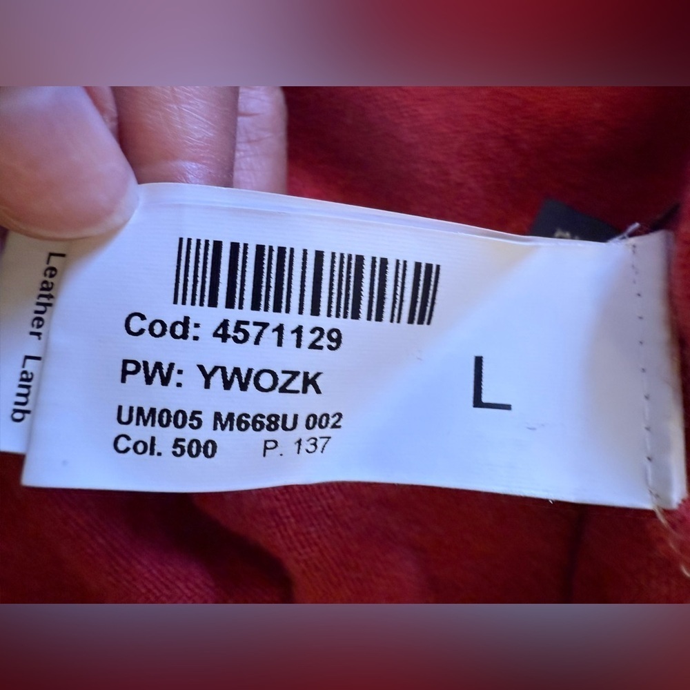 Dondup Sweater Cashmere Merino Wool lamb elbow leather patch Size L man - Picture 12 of 16